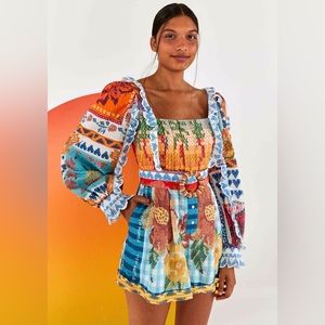 Farm Rio Summer Vibes Romper